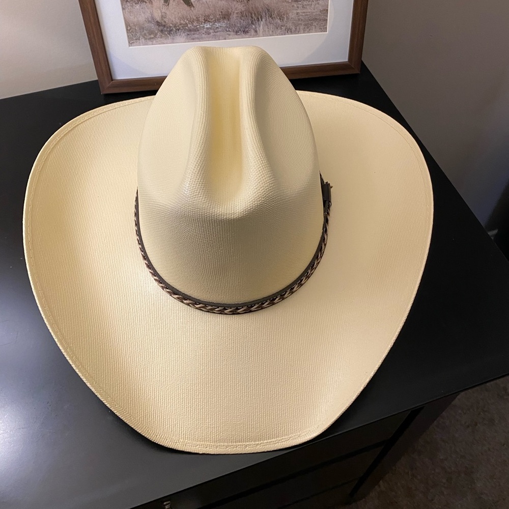 Tan Cowgirl/Cowboy Hat